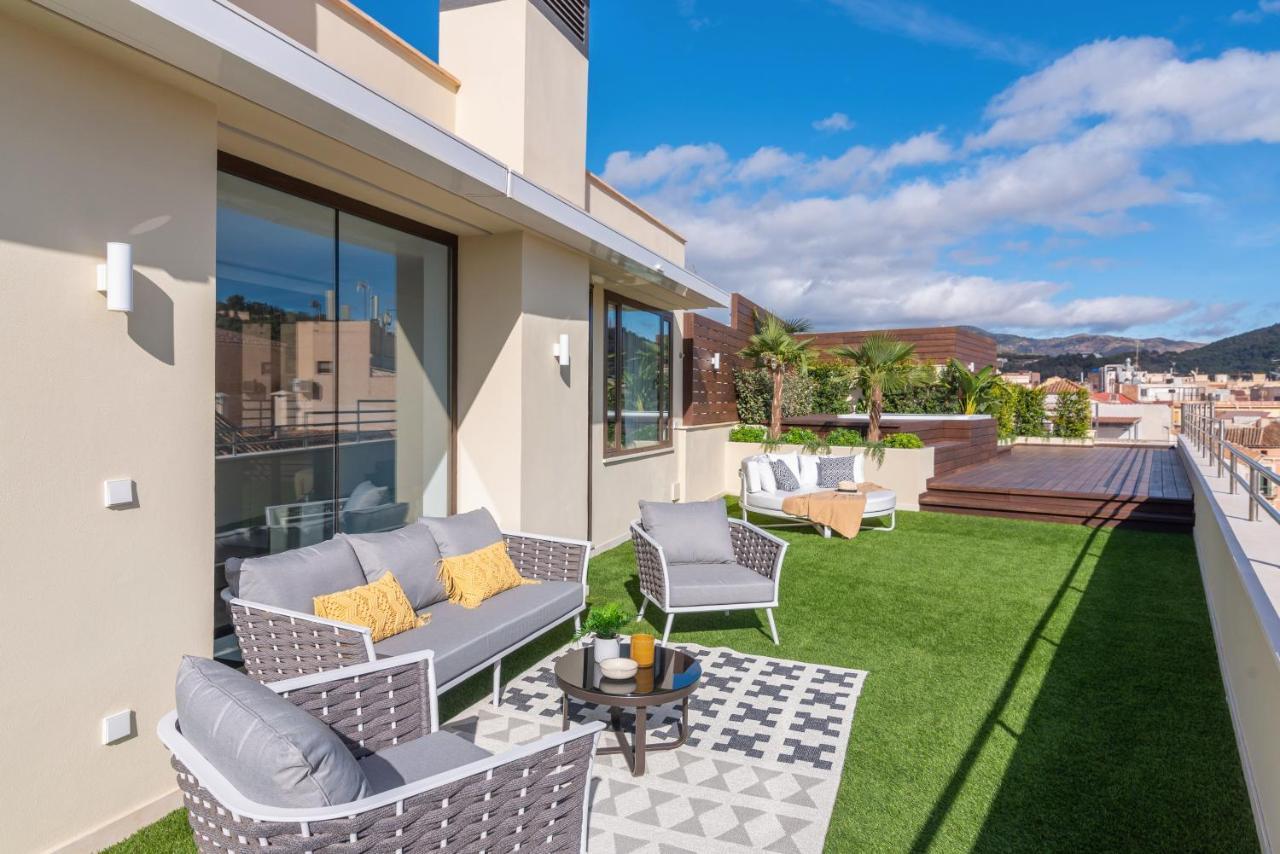 Exclusive Penthouse & Terrace By Ele Apartments Малага Экстерьер фото